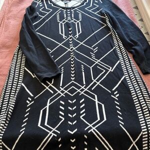 soft midii length knit dress